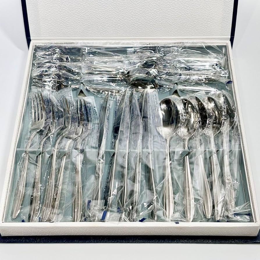 ベルLUCKY WOOD カトラリーセット 25点 ラッキーウッドカトラリーセット25本